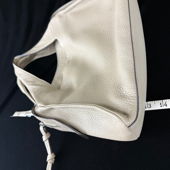 Vince Camuto Leather Handbag Top Handle Purse Winter White Xtra Crossbody Strap - Picture 4 of 10